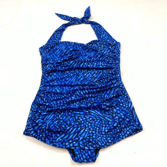 Catalina Other - Catalina Suddenly Slim Blue One Piece Bathing Suit